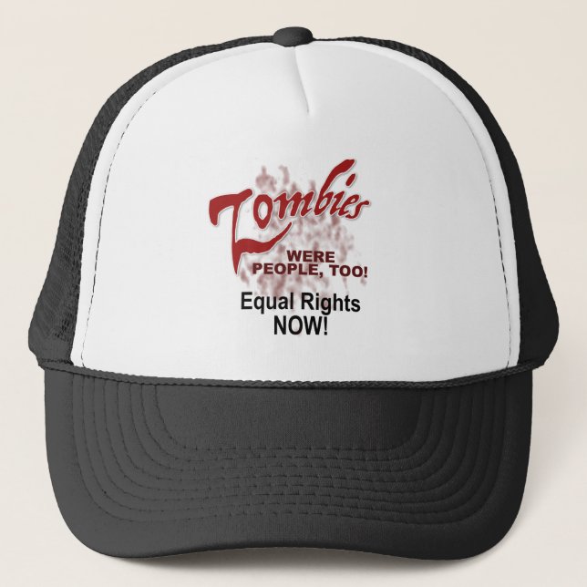 Casquette les zombies étaient aussi des gens (Devant)