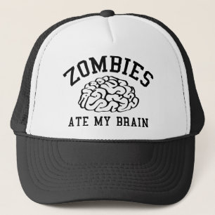 Casquette Les zombies ont mangé mon cerveau
