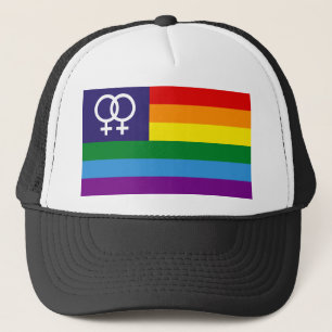 Casquette Lesbian Double Venus Rainbow Pride