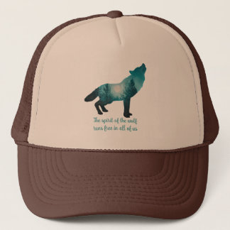 Casquette L'Esprit du loup : Faire place à la liberté
