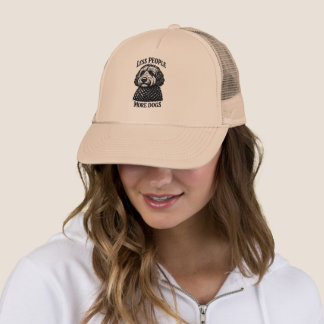 Casquette Less People More Dogs Hat – Goldendoodle Graphic