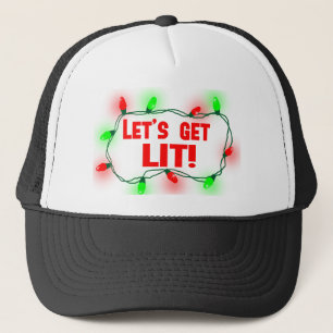 Casquette lets get lit