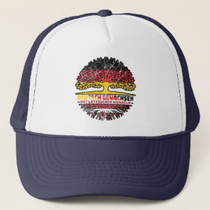 Casquette Lettland Lettisch Deutsch Deutschland Baum Wurzel