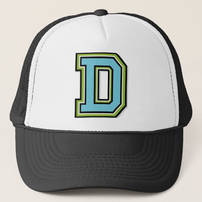 Casquette Lettre "D" (Devant)