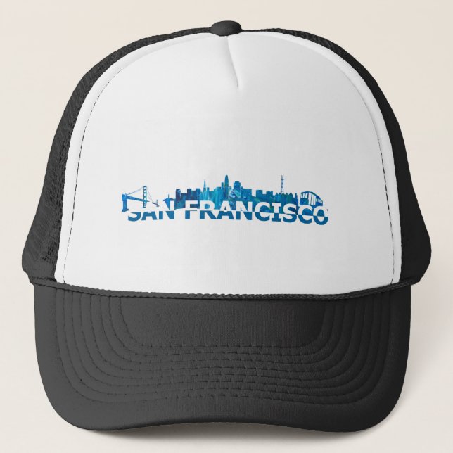 Casquette LETTRE GALERIENNE Silhouette DE San Francisco Skyl (Devant)