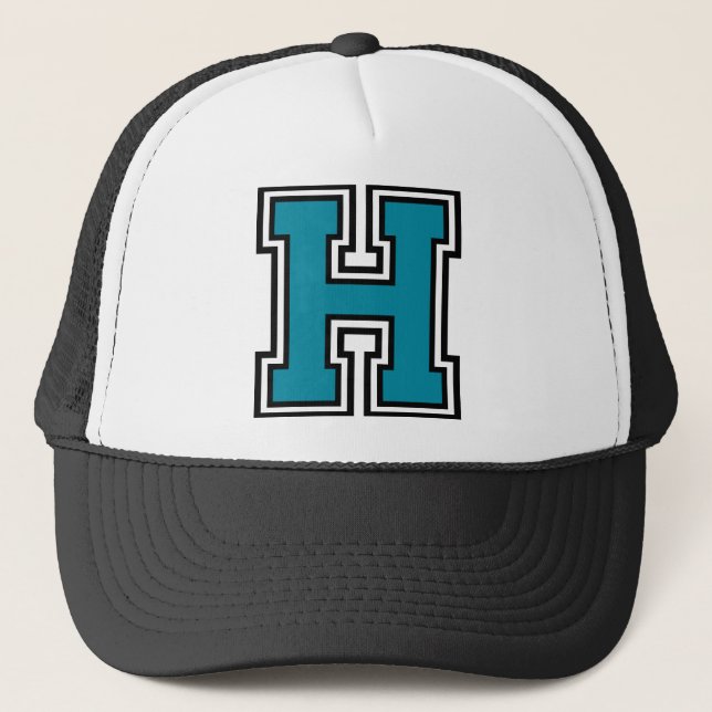 Casquette Lettre "H" Monogramme (Devant)