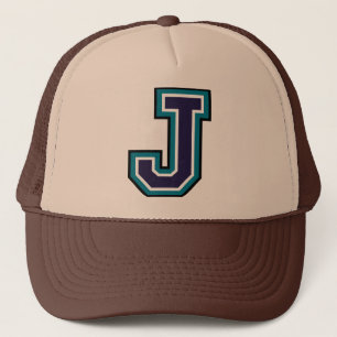 Casquette Lettre "J" Monogramme