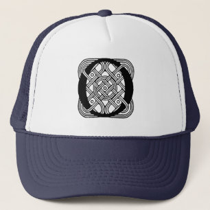 Casquette Lettre O Vintage Monogramme Nœud Celtique