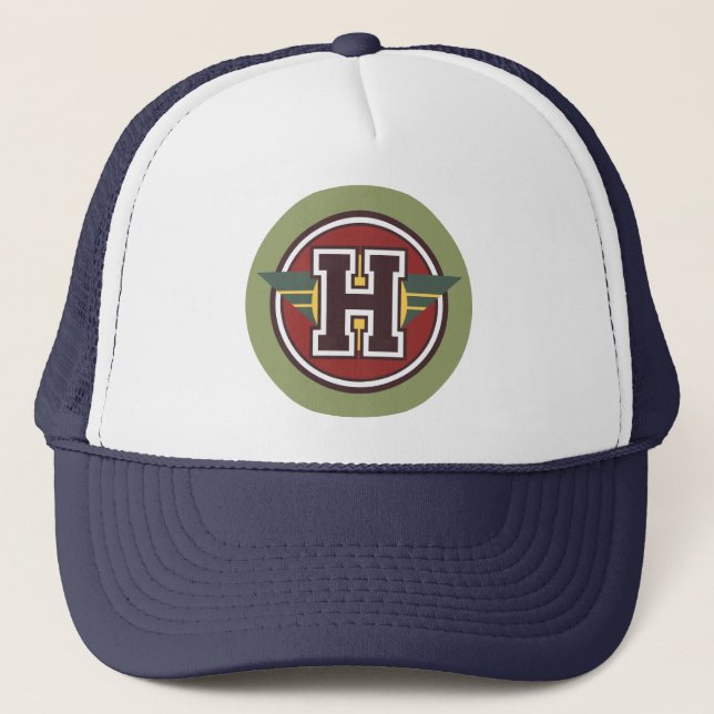 Casquette Lettre personnalisée "H" (Devant)