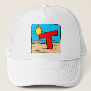 Casquette Lettre T des idées de mariage sur la plage