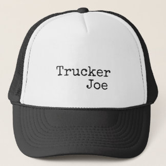 Casquette Lettrer le camion et le nom sur