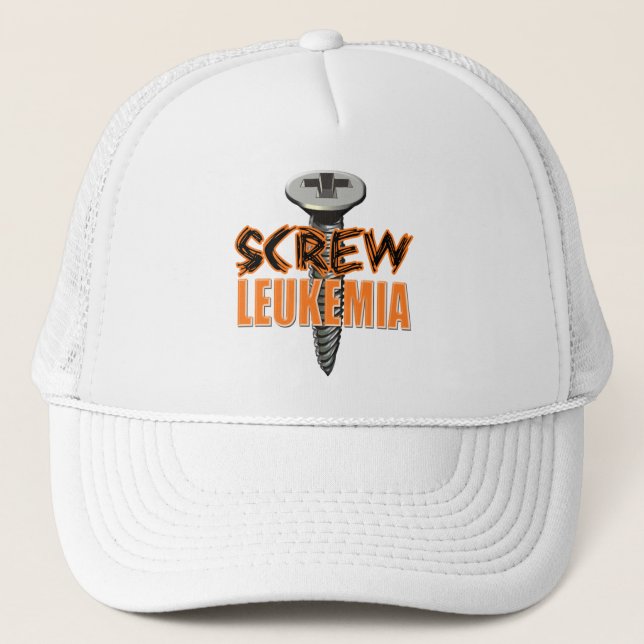 Casquette Leucémie de vis (Devant)