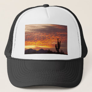 Casquette Lever de soleil de l'Arizona novembre avec le