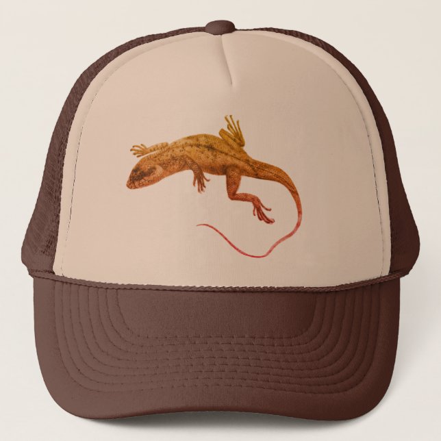 Casquette Lézard vintage Garden (Devant)