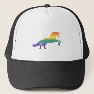 Casquette Lgbt de licorne d'arc-en-ciel