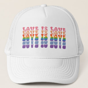 Casquette Lgbt Love is Love Colorful