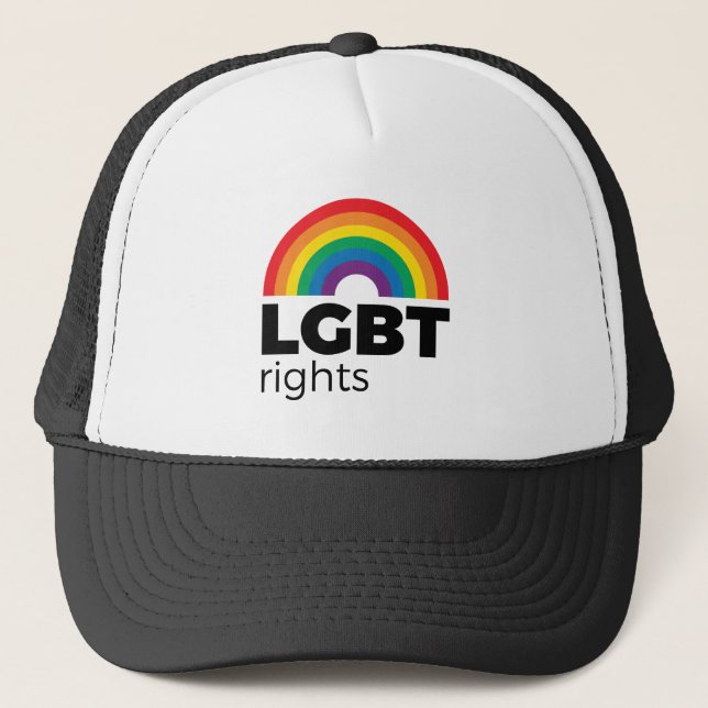 Casquette LGBT Ribow (Devant)