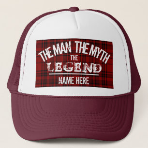 CASQUETTE L'HOMME LE MYTHE LA LÉGENDE VÉRIFICATION PERSONNAL