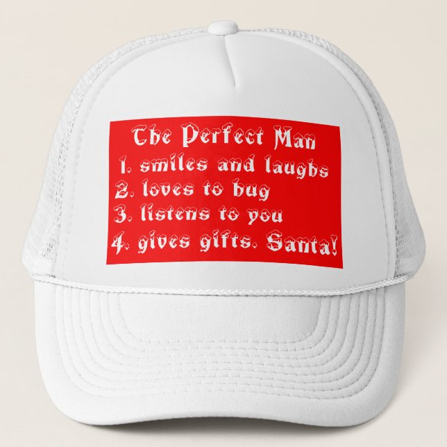 Casquette L'homme parfait -casquette (Devant)