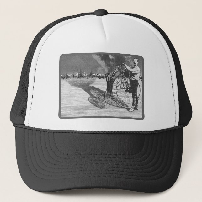 Casquette L'homme rencontre la bicyclette (Devant)
