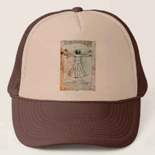 Casquette L'HOMME VITRUVIEN - Parchemin antique
