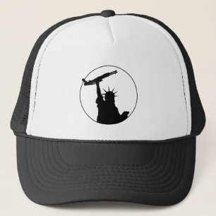 Casquette Liberté avec le fusil de chasse