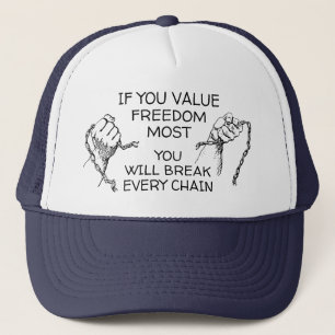 Casquette Liberté de valeur Chapeau de la plupart des camion