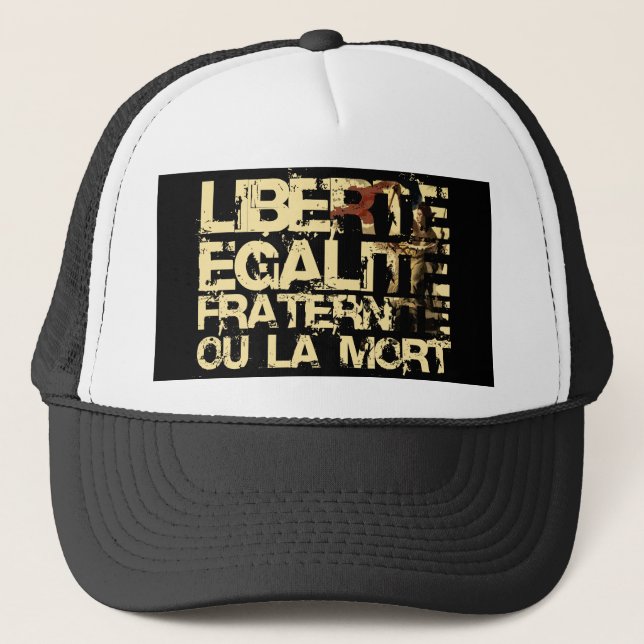 Casquette Liberte Egalite Fraternite : Révolution française (Devant)