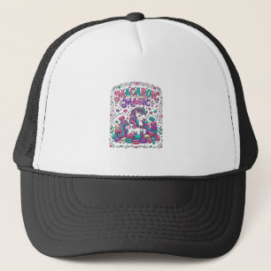 Casquette Licorne Macaron Magie Coloré Marché Artwork