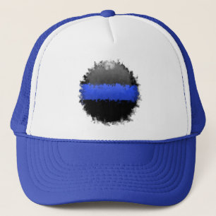 Casquette Ligne bleue mince