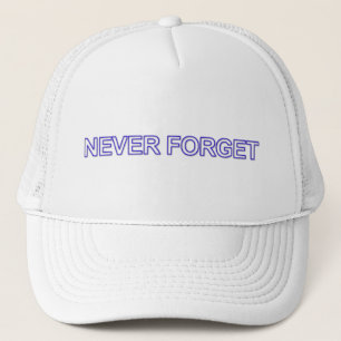 Casquette Ligne Bleue Mince - N'oubliez jamais