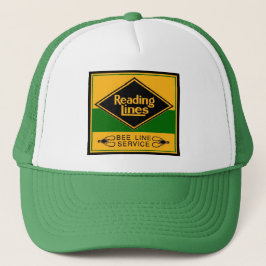 Casquette Lignes de chemin de fer de lecture, ligne service