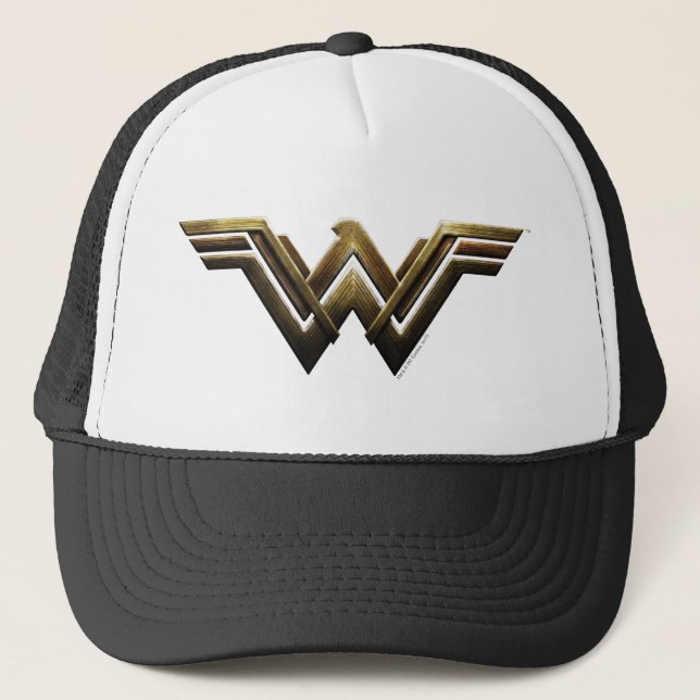 Casquette Ligue de Justice | Symbole métallurgique Wonder Wo (Devant)