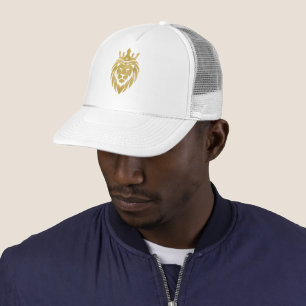 Casquette Lion Avec Couronne - Style Or 3