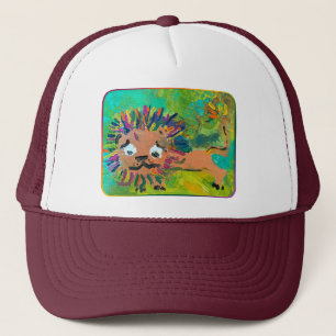 Casquette Lion bébé "Art by Kids"