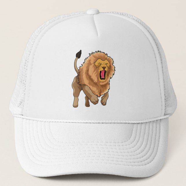 Casquette Lion de saut (Devant)