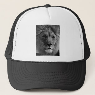 Casquette Lion noir et blanc