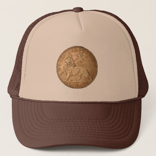 Casquette Lion of Judah Rasta Reggae Roots Jah Rastafari  (Devant)