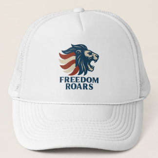 Casquette Lion Patriotique Rugit de Liberté