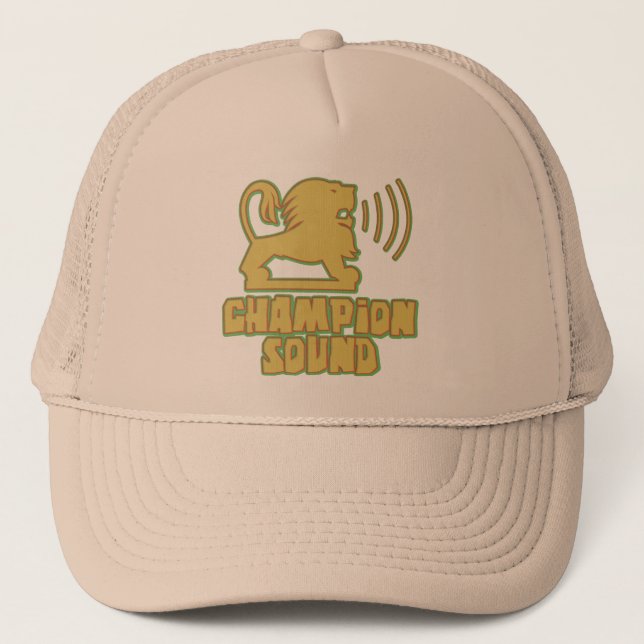 Casquette Lion sain de champion (Devant)