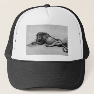 Casquette Lion se reposant par Rembrandt