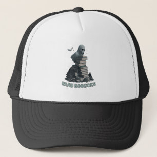 Casquette Lire les livres, Ghost lecture livres
