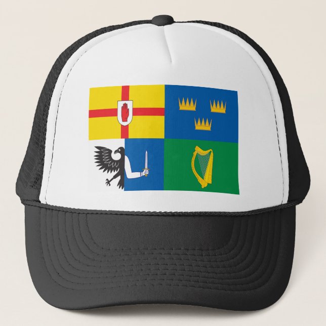 Casquette L'Irlande (drapeau de quatre provinces) (Devant)