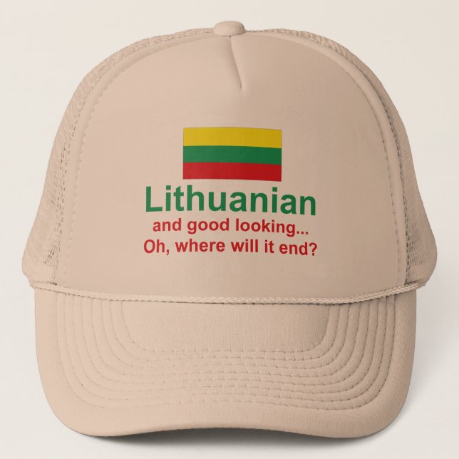 Casquette Lithuanien beau (Devant)