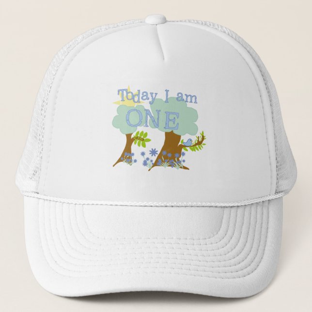 Casquette Little Bluebird 1er Anniversaire Tshirts et cadeau (Devant)