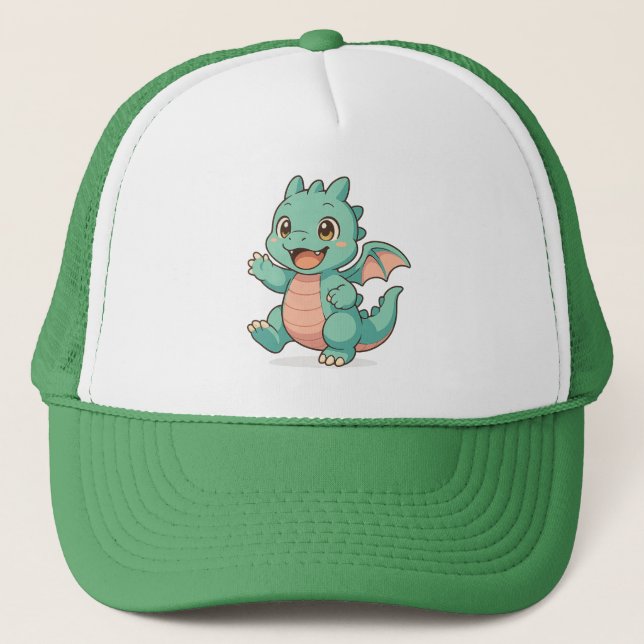 Casquette Little Dragon's Charm Baseball Cap (Devant)