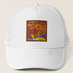 Casquette Livre De Kells Celtic Knot Oiseau Médiéval