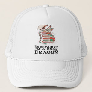 Casquette Livres - Vers de livre ? Je suis un dragon de livr