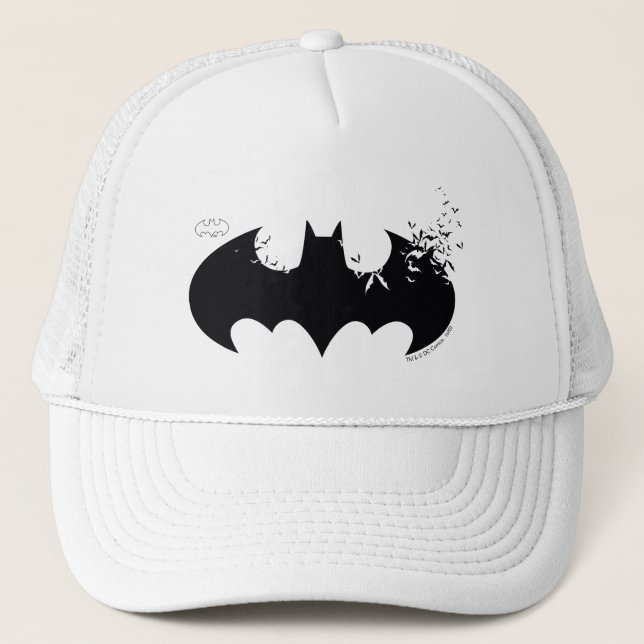 Casquette Logo Batman Classique Dissolé En Batats (Devant)