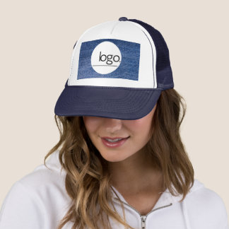 CASQUETTE LOGO D'AFFAIRES TENDANCE DENIM BLUE COMPANY EMPLOY
